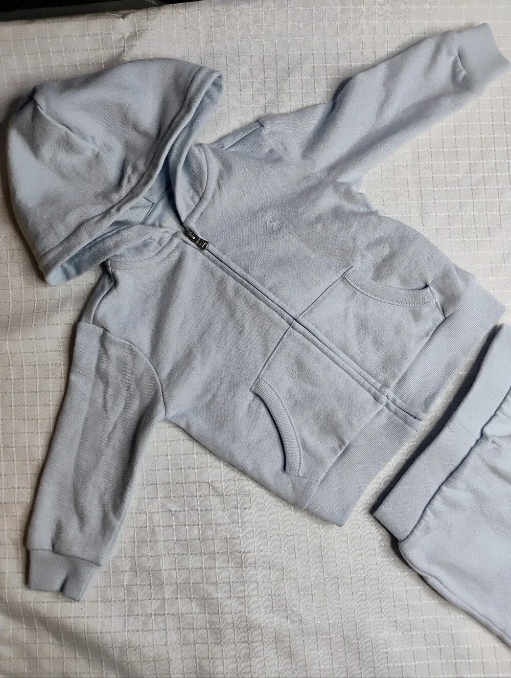 Ralph Lauren light blue hoodie and pants set